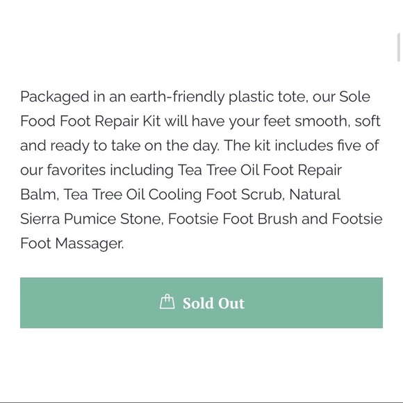 EARTH THERAPEUTICS Sole Food Foot Therapy Kit NWT - Picture 11 of 11